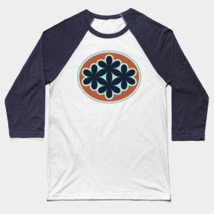 vibrant mandala Baseball T-Shirt